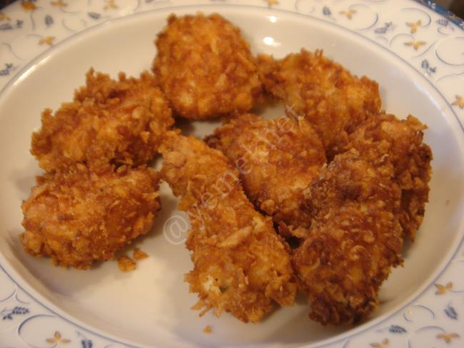 Mısır Gevrekli Tavuk Pane (Popeyes Tarzı) - Yapılışı (10/16) 