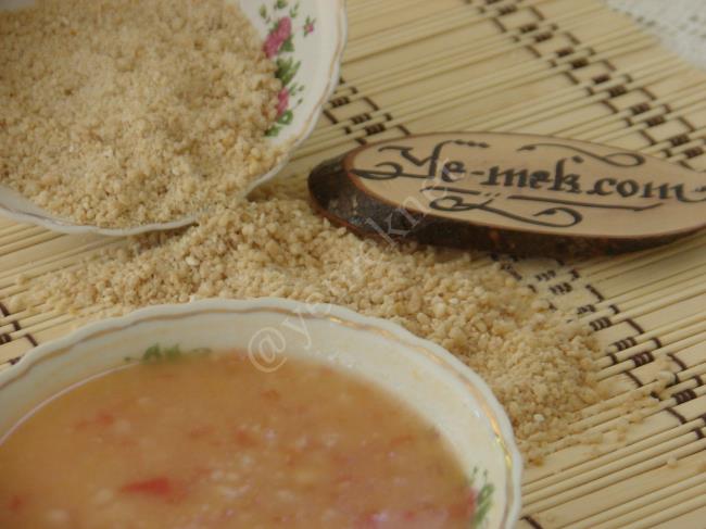 Nohutlu Tarhana Çorbası (Toz Köy Tarhanası) - Yapılışı (10/12) 