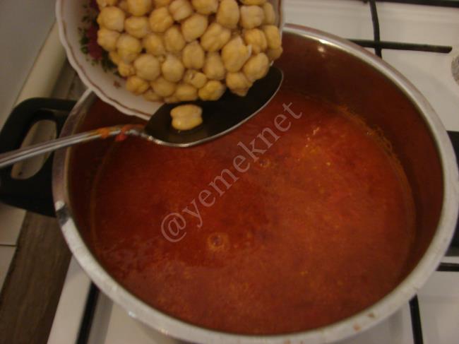 Nohutlu Tarhana Çorbası (Toz Köy Tarhanası) - Yapılışı (6/12) 