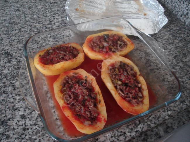 Patates Karnıyarığı - Yapılışı (12/16) 