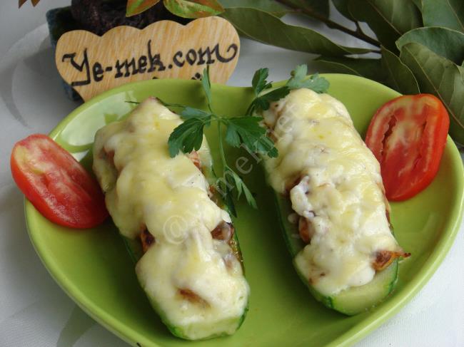 Kabak Kayığında Tavuk - Yapılışı (13/16) 