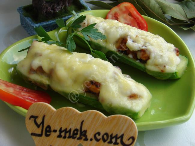 Kabak Kayığında Tavuk - Yapılışı (14/16) 