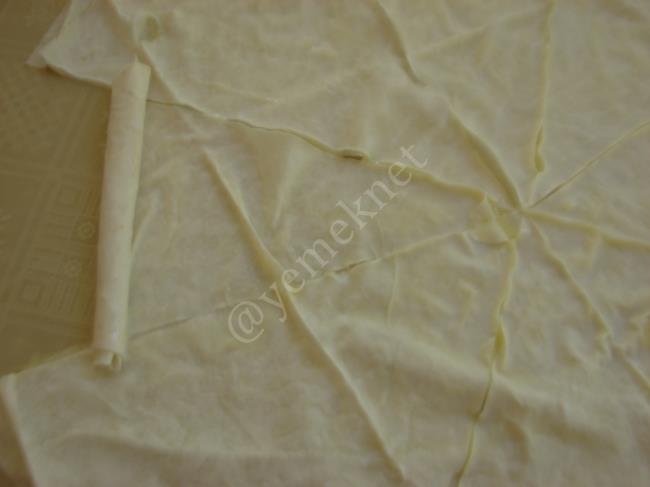 Kuş Yuvası Böreği - Yapılışı (7/20) 