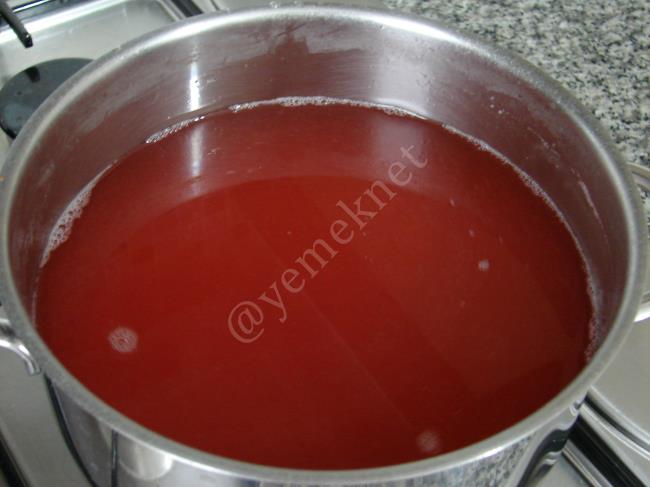 Mürdüm Eriği Suyu - Yapılışı (7/12) 