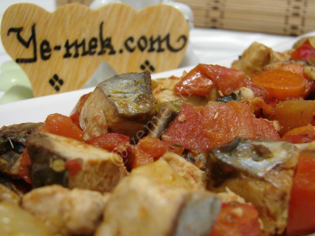 Sebzeli Palamut Sote - Yapılışı (13/16) 