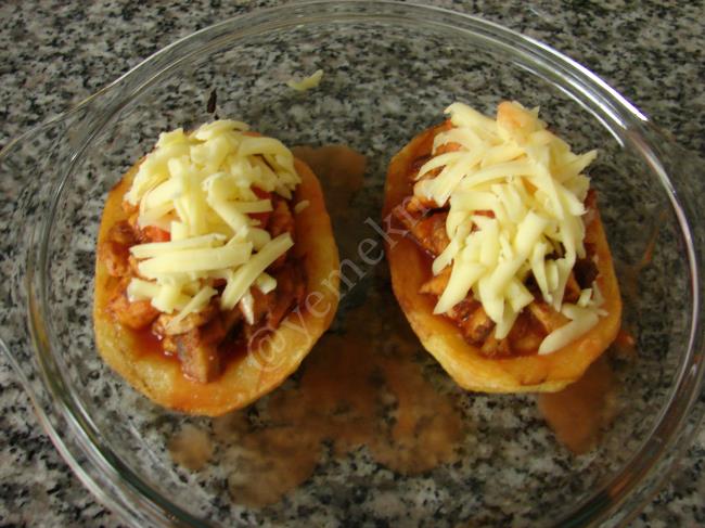 Tavuklu Patates Dolması - Yapılışı (13/20) 