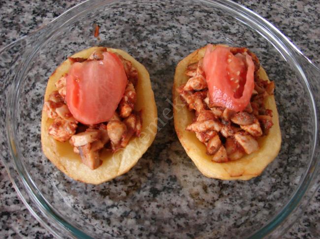Tavuklu Patates Dolması - Yapılışı (8/20) 