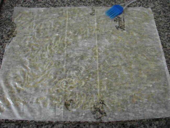 Şöbiyet (Baklavalık Yufkadan) - Yapılışı (7/20) 