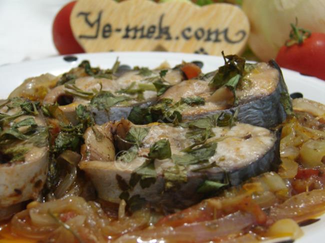 Fırında Söğüşlü Palamut - Yapılışı (14/16) 