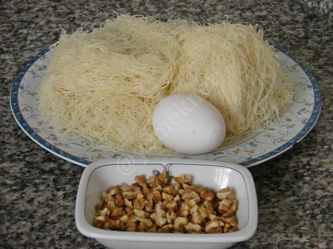 Kadayıf Dolması (Erzurum Yöresi) - Yapılışı (1/20) 