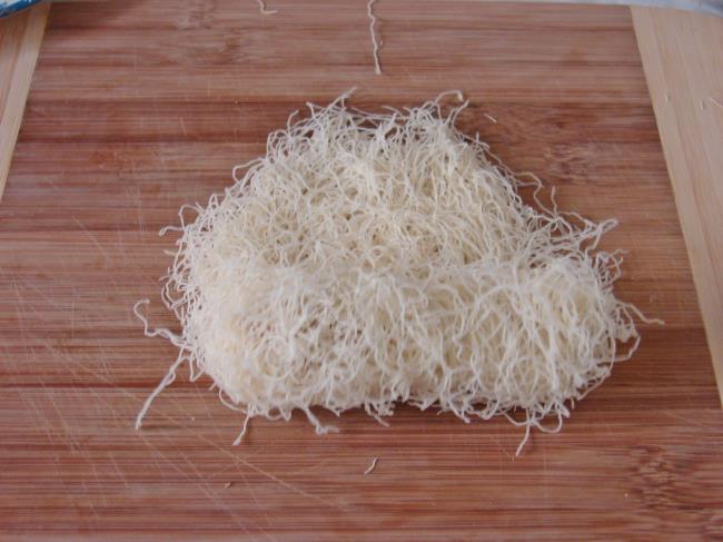 Kadayıf Dolması (Erzurum Yöresi) - Yapılışı (6/20) 