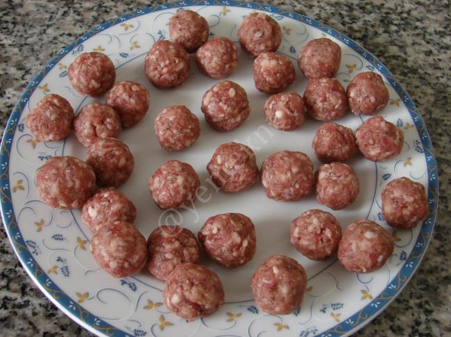 Köfteli Kuru Fasulye - Yapılışı (4/12) 