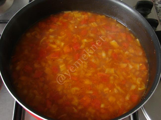 Köfteli Kuru Fasulye - Yapılışı (7/12) 