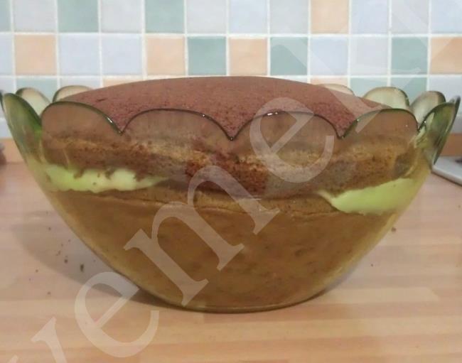 Muhallebili Köstebek Pasta Nasıl Yapılır? (22/24) Resimli Yemek Tarifleri