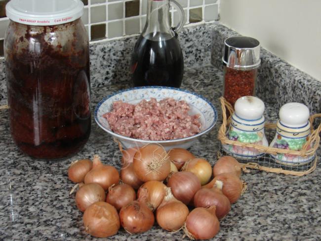 Soğan Kebabı (Gaziantep) - Yapılışı (1/16) 