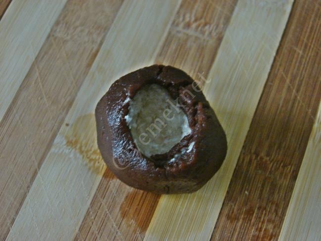 Browni Kurabiye (Islak Kurabiye) Nasıl Yapılır? (10/20) Resimli Yemek