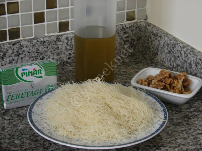 Shredded Wheat Dessert With Walnut Recipe Malzemeleri