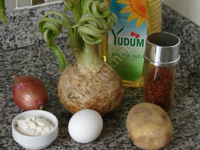 Kereviz Köftesi - Yapılışı (1/12) 