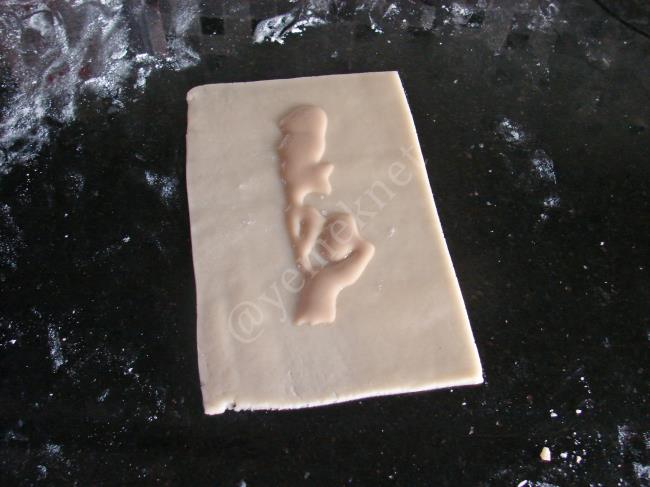 Tahinli Cevizli Kurabiye - Yapılışı (5/16) 