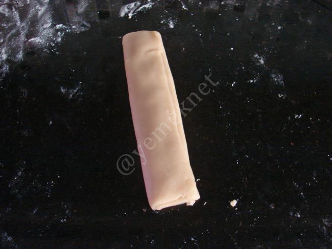 Tahinli Cevizli Kurabiye - Yapılışı (8/16) 