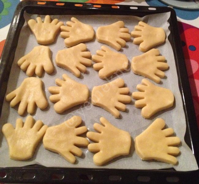 El Kurabiye - Yapılışı (2/8) 