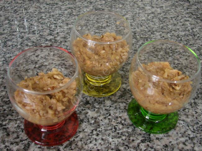 Elmalı Muhallebi Kupları - Yapılışı (6/12) 