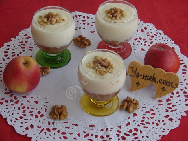 Elmalı Muhallebi Kupları - Yapılışı (9/12) 