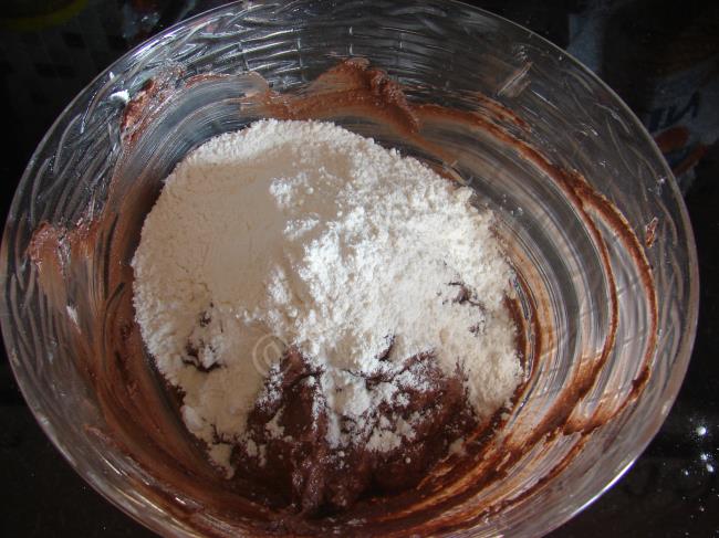 Kakaolu Pudingli Kurabiye - Yapılışı (5/16) 