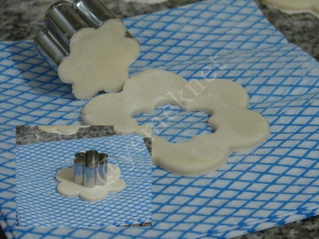 Krema Dolgulu Milföyler - Yapılışı (6/16) 