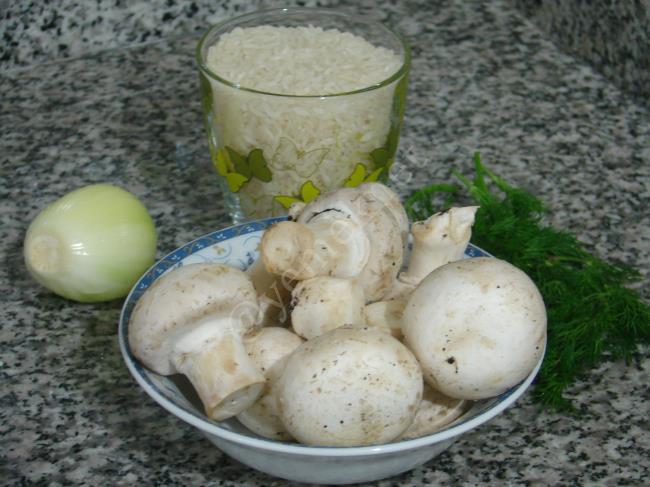 Mantarlı Pilav - Yapılışı (1/12) 