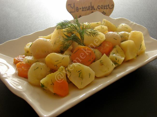 Portakallı Yer Elması - Yapılışı (8/12) 