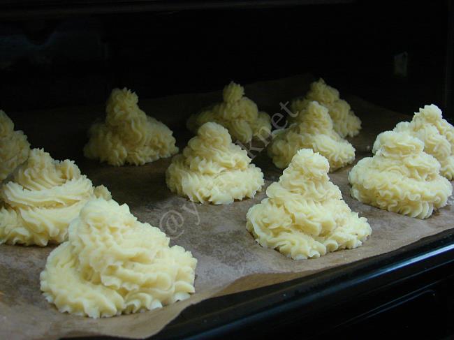 Pofuduk Patates Püresi (Düşes Patates) - Yapılışı (8/12) 