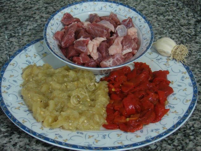 Sebzeli Közleme Kebap - Yapılışı (1/8) 