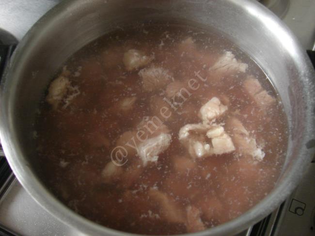 Sebzeli Közleme Kebap - Yapılışı (2/8) 