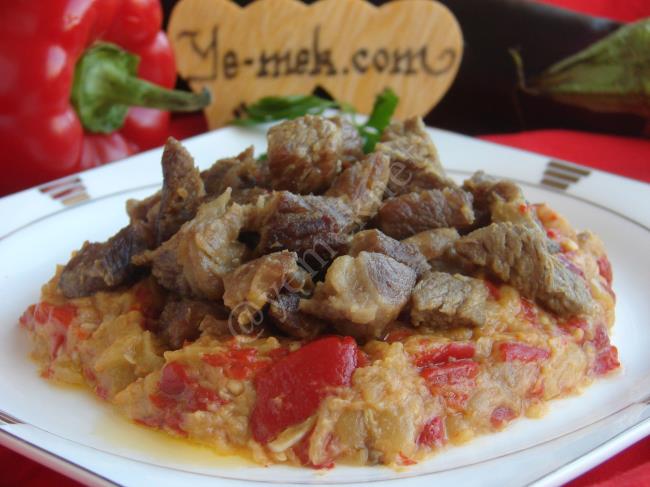 Sebzeli Közleme Kebap - Yapılışı (6/8) 