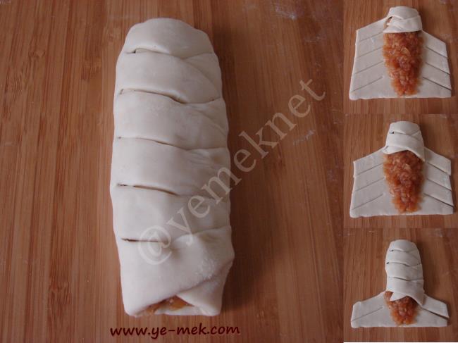 Elmalı Örgü Milföy - Yapılışı (6/12) 