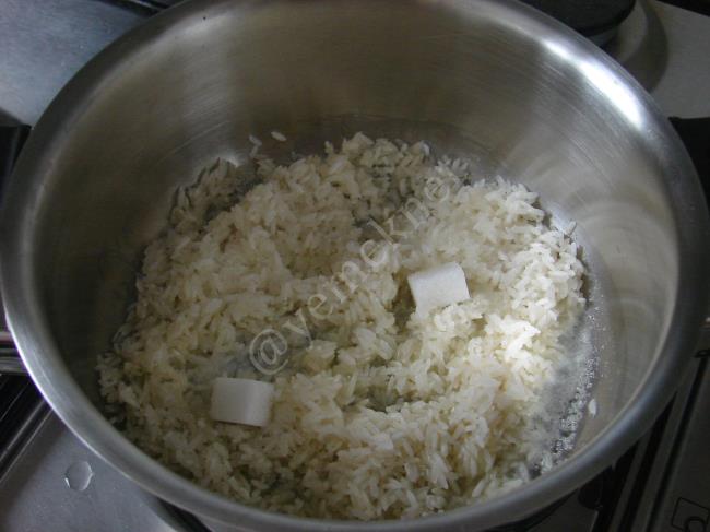 Garnitürlü Pilav - Yapılışı (2/8) 