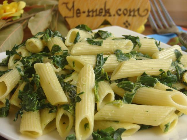 Directions Pasta with Spinach
