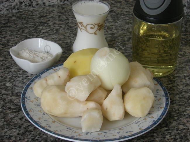 Yer Elması Çorbası - Yapılışı (1/8) 