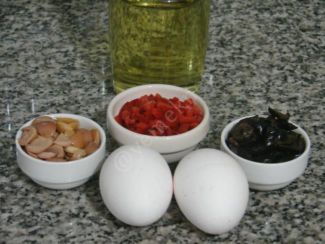 Zeytinli Omlet - Yapılışı (1/8) 