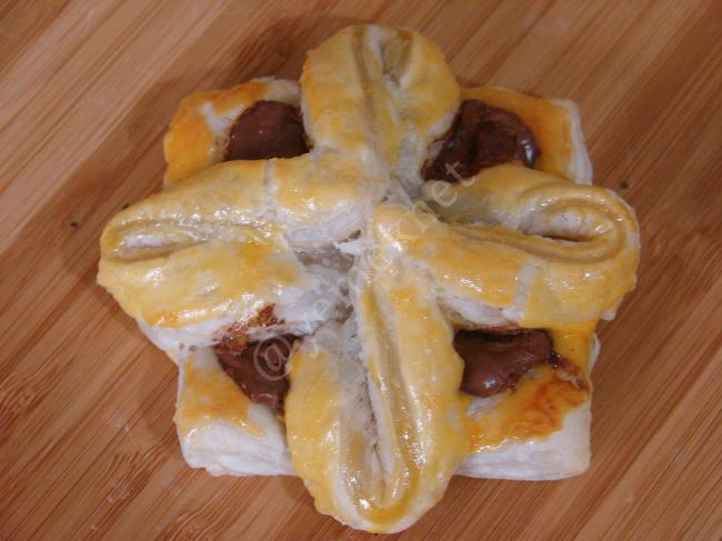 Çikolatalı Yıldız Milföyler - Yapılışı (4/8) 