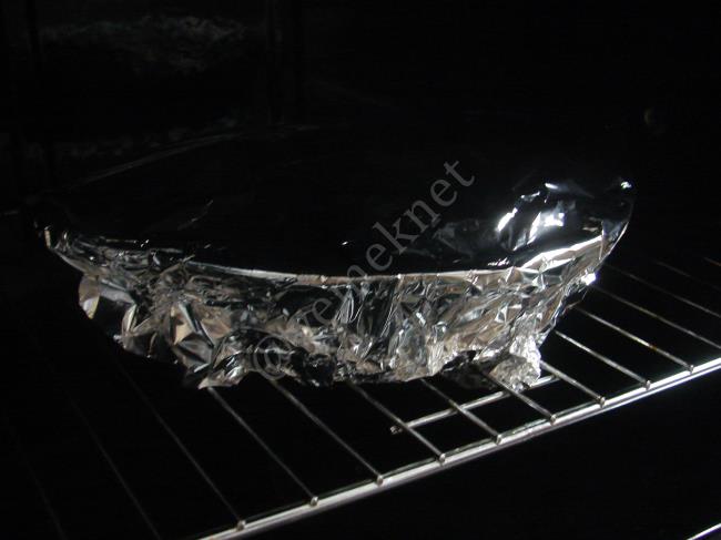 Fırında Köfteli Karnabahar - Yapılışı (12/16) 