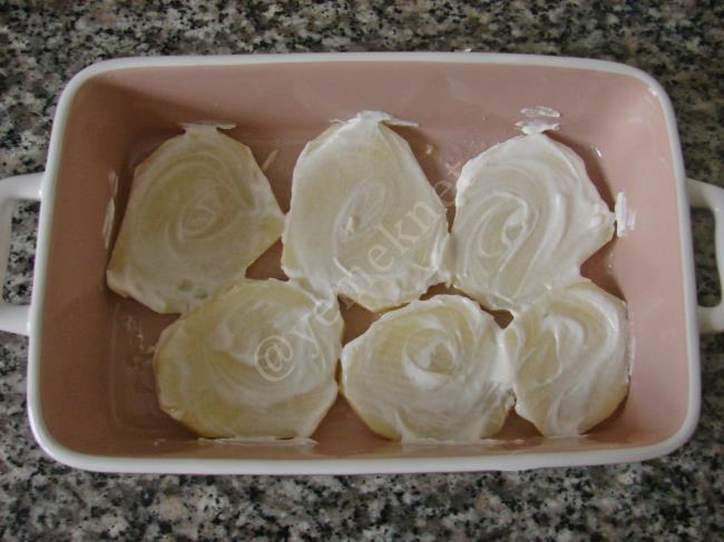 Labneli Patates Graten - Yapılışı (3/12) 