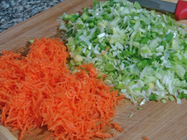 Pırasa Mücveri - Yapılışı (2/8) 