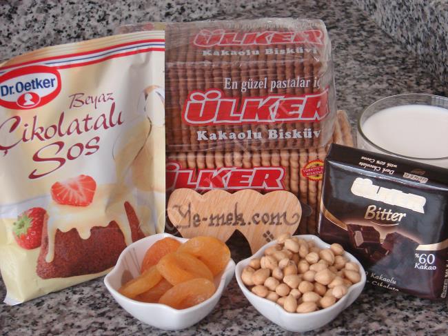 Beyaz Çikolatalı Mozaik Pasta Nasıl Yapılır? (1/12) Resimli Yemek