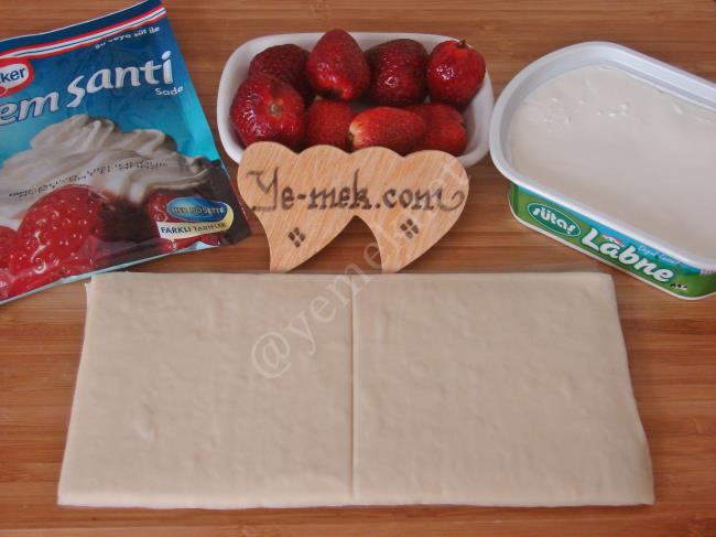 Çilek Şantili Volovan - Yapılışı (1/12) 