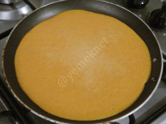 Domatesli Krep - Yapılışı (6/12) 