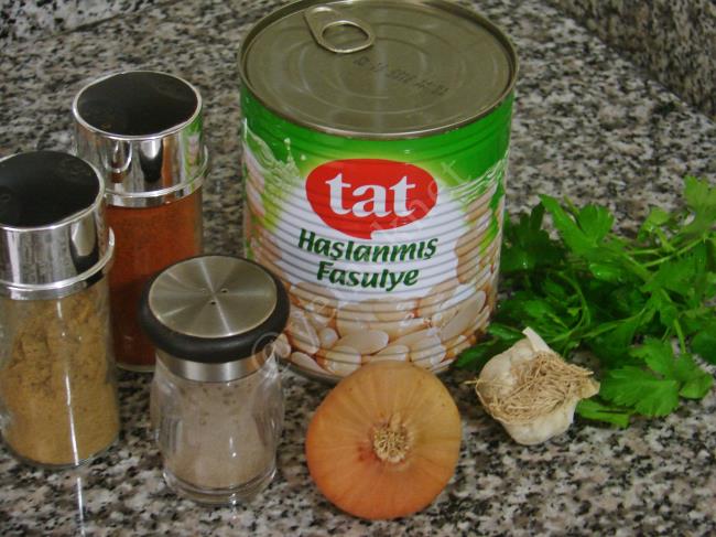 Fasulye Ezmesi - Yapılışı (1/8) 