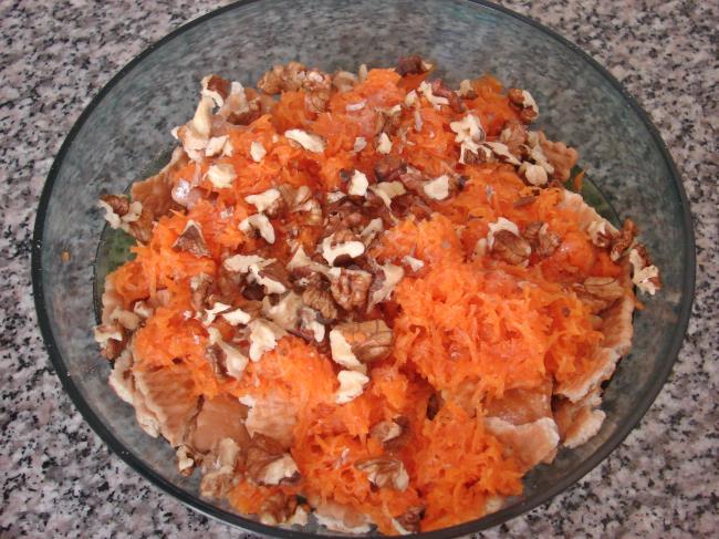 Havuçlu Mozaik Pasta - Yapılışı (6/16) 