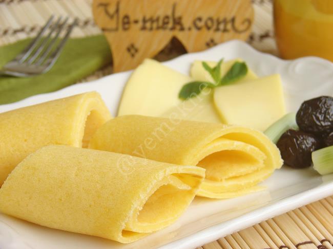 Corn flour pancakes Visual Directions